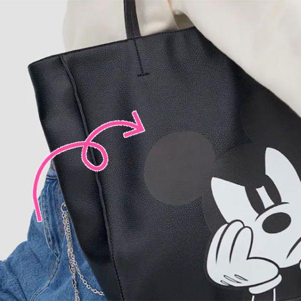 bolso más cuqui de Pull&Bear es este 'shopper' con Mickey Mouse