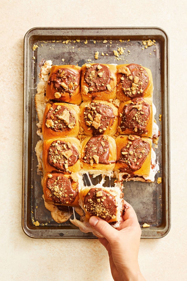 pull apart smores sliders