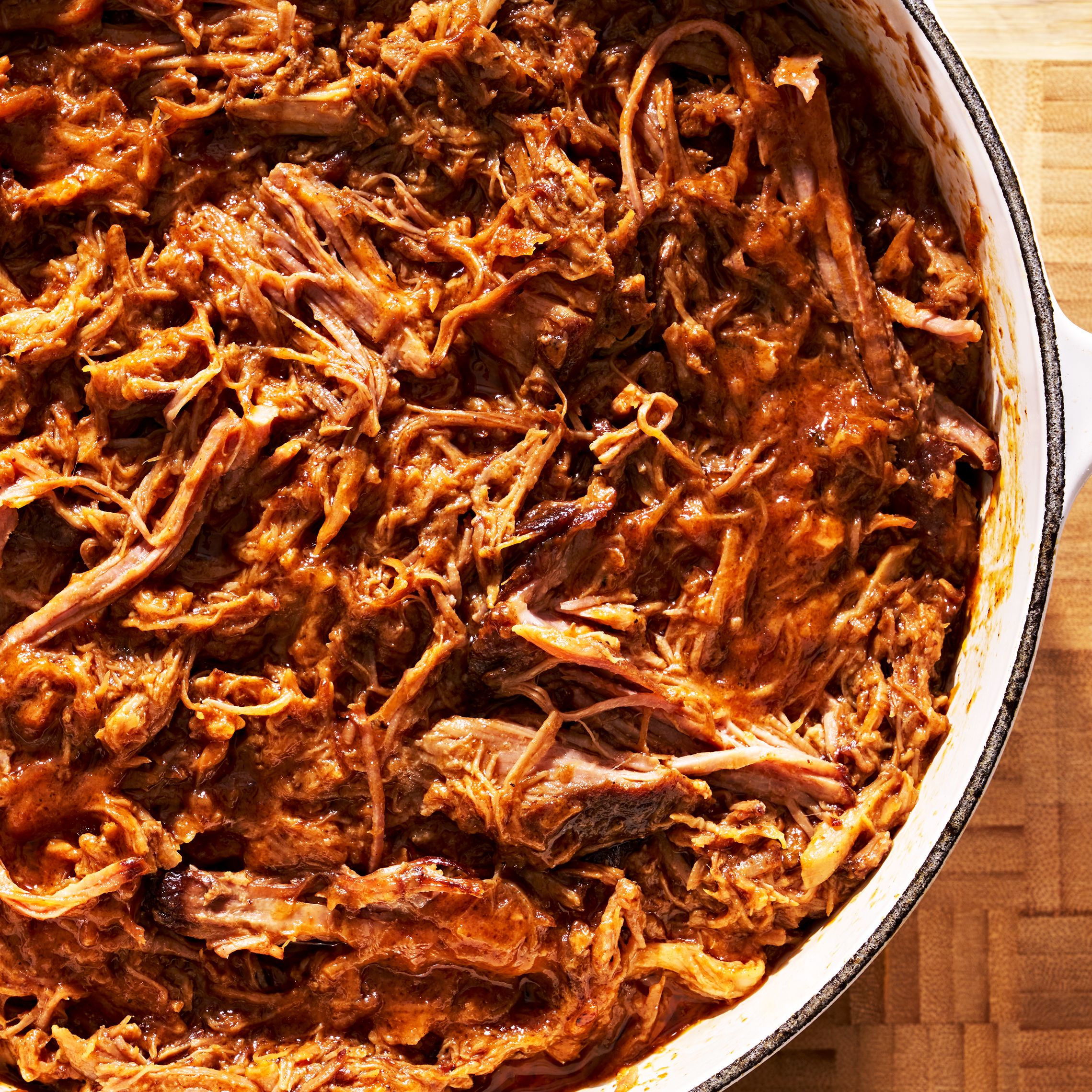 Pulled pork made in the RV oven - easy campground recipe