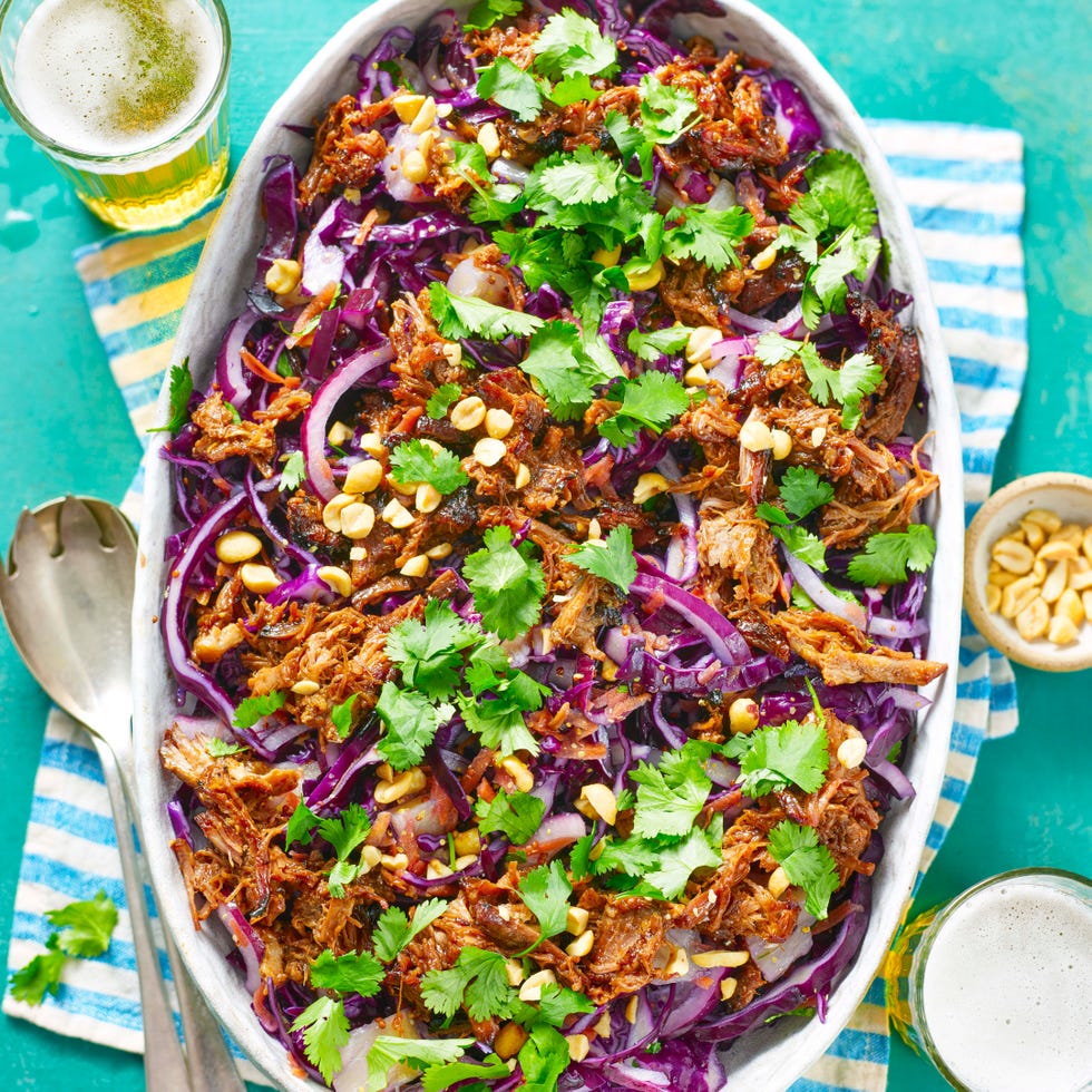 pulled pork pineapple slaw