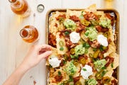 pulled pork nachos   delishcom
