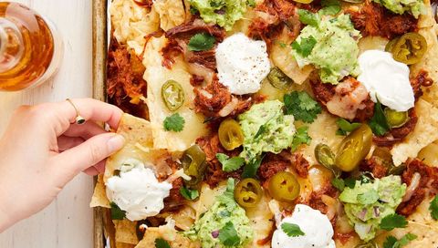 preview for Pulled Pork Nachos Are Guaranteed To Draw A Crowd