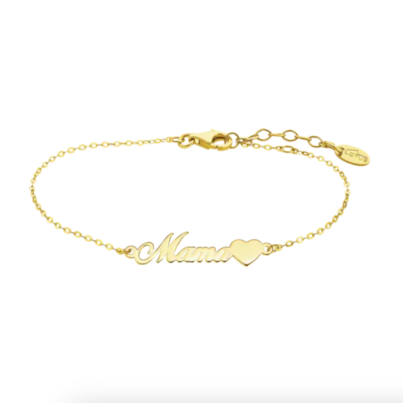a gold bracelet with a gold band
