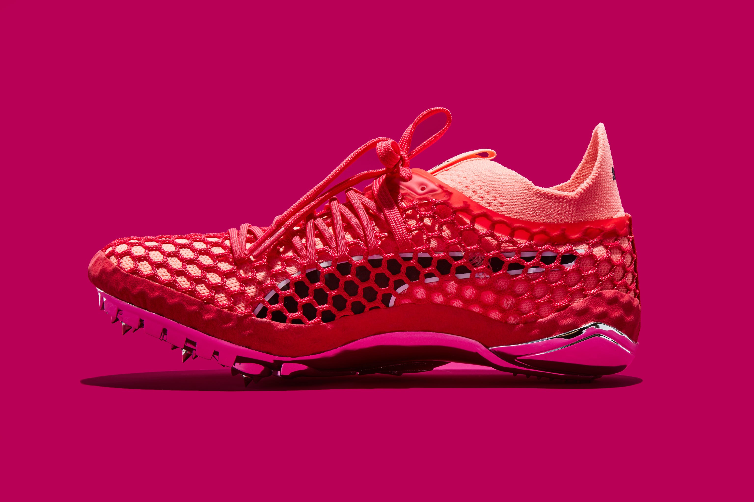 Footwear, Shoe, Running shoe, Pink, Magenta, Outdoor shoe, Sneakers, Athletic shoe, Walking shoe, Cross training shoe, 