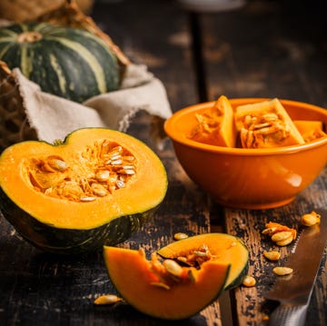 pumpkin on the table