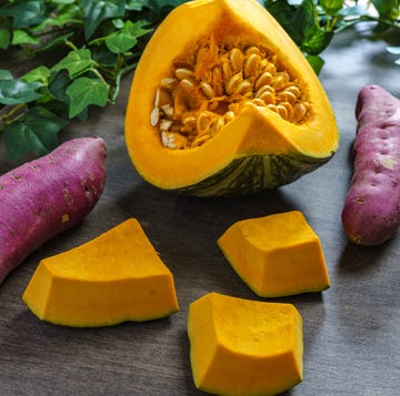 pumpkin and sweet potato