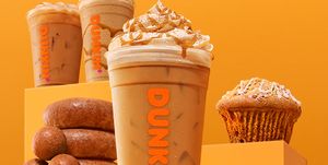 dunkin donuts cinnamon sugar pumpkin latte