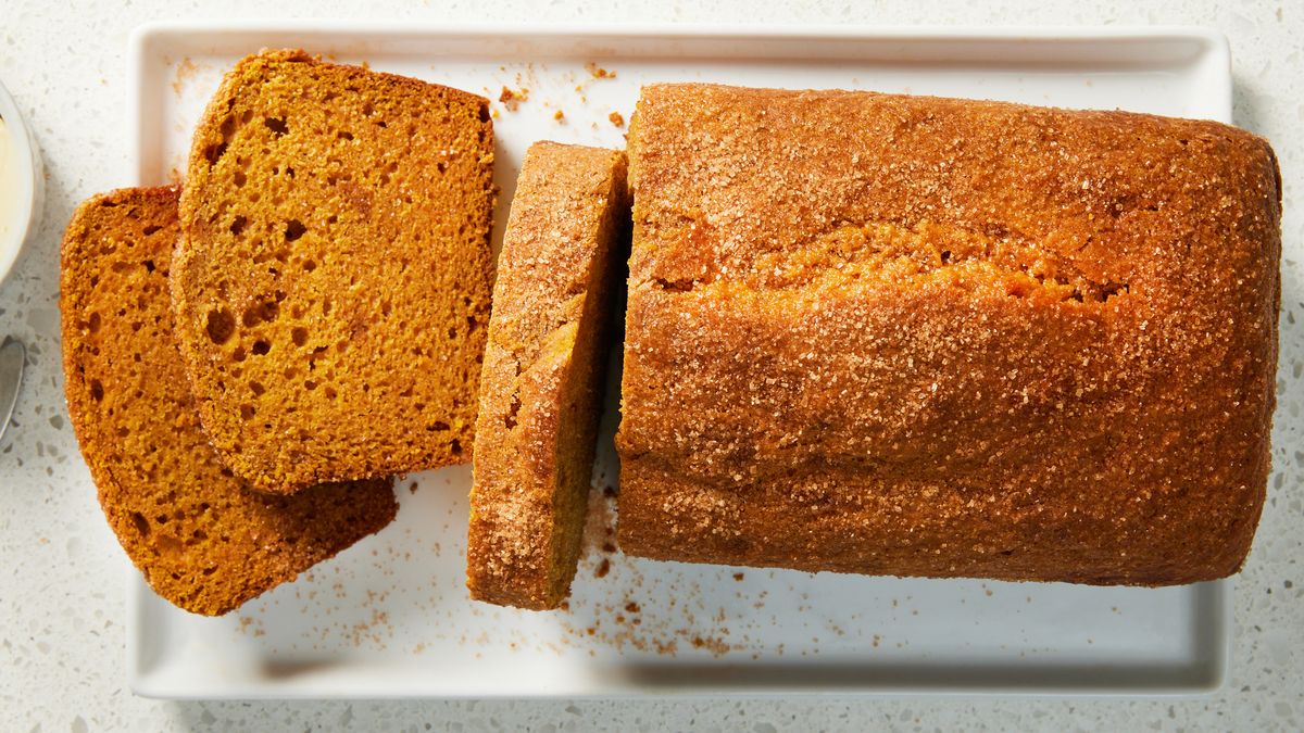 preview for If You're Not Topping Your Pumpkin Bread With Cinnamon Sugar, You Should Start Now
