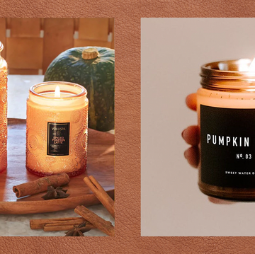 pumpkin scented candles