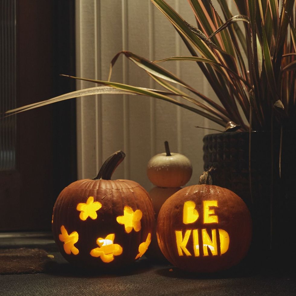 pumpkin carving ideas be kind