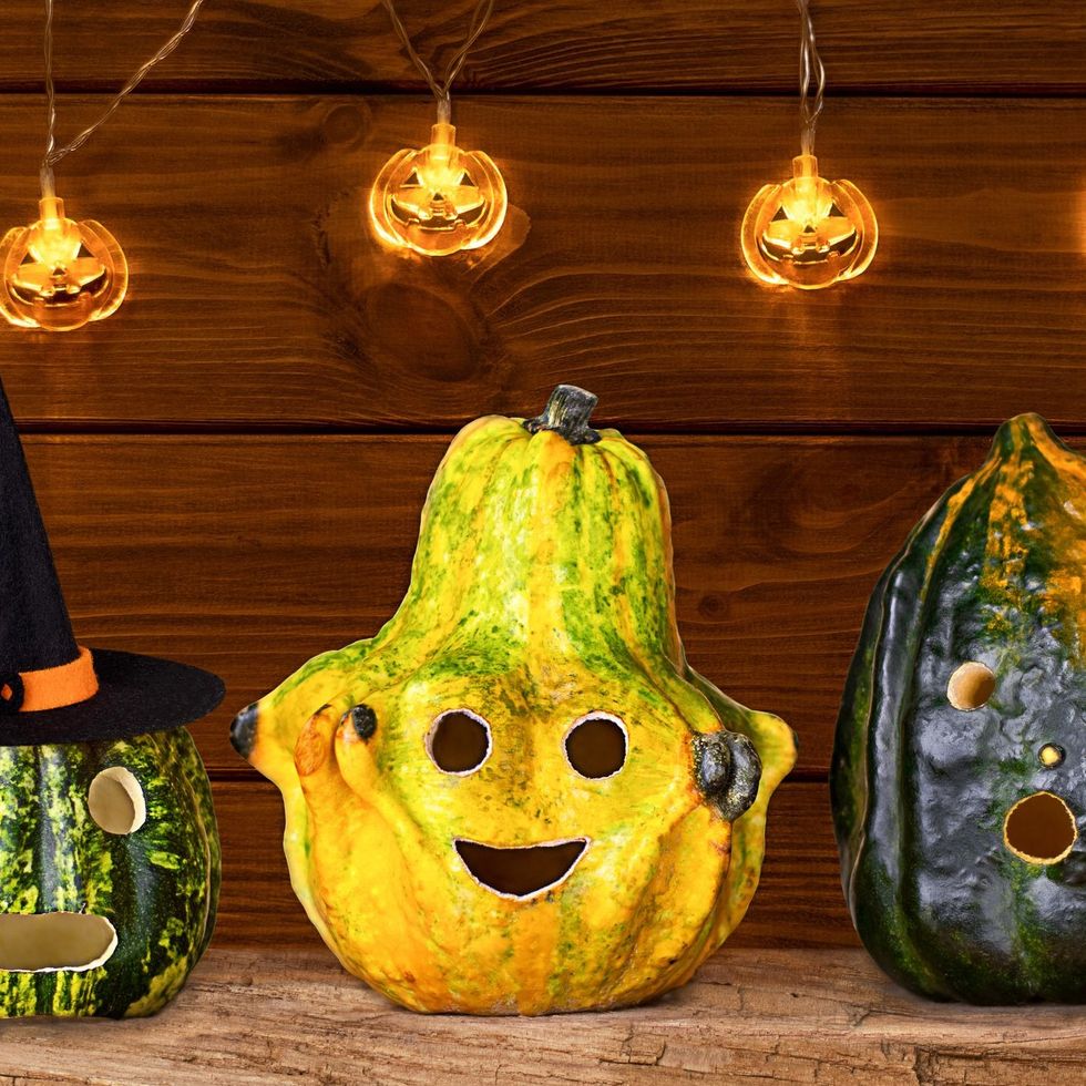 pumpkin carving ideas gourds
