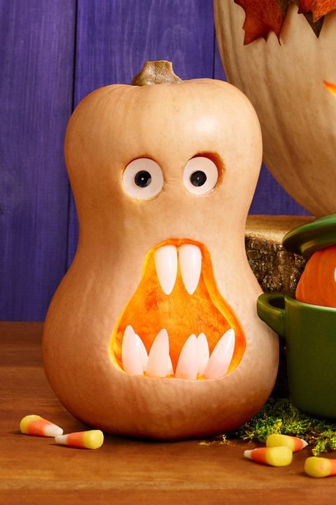pumpkin carving ideas toothy pumpkin