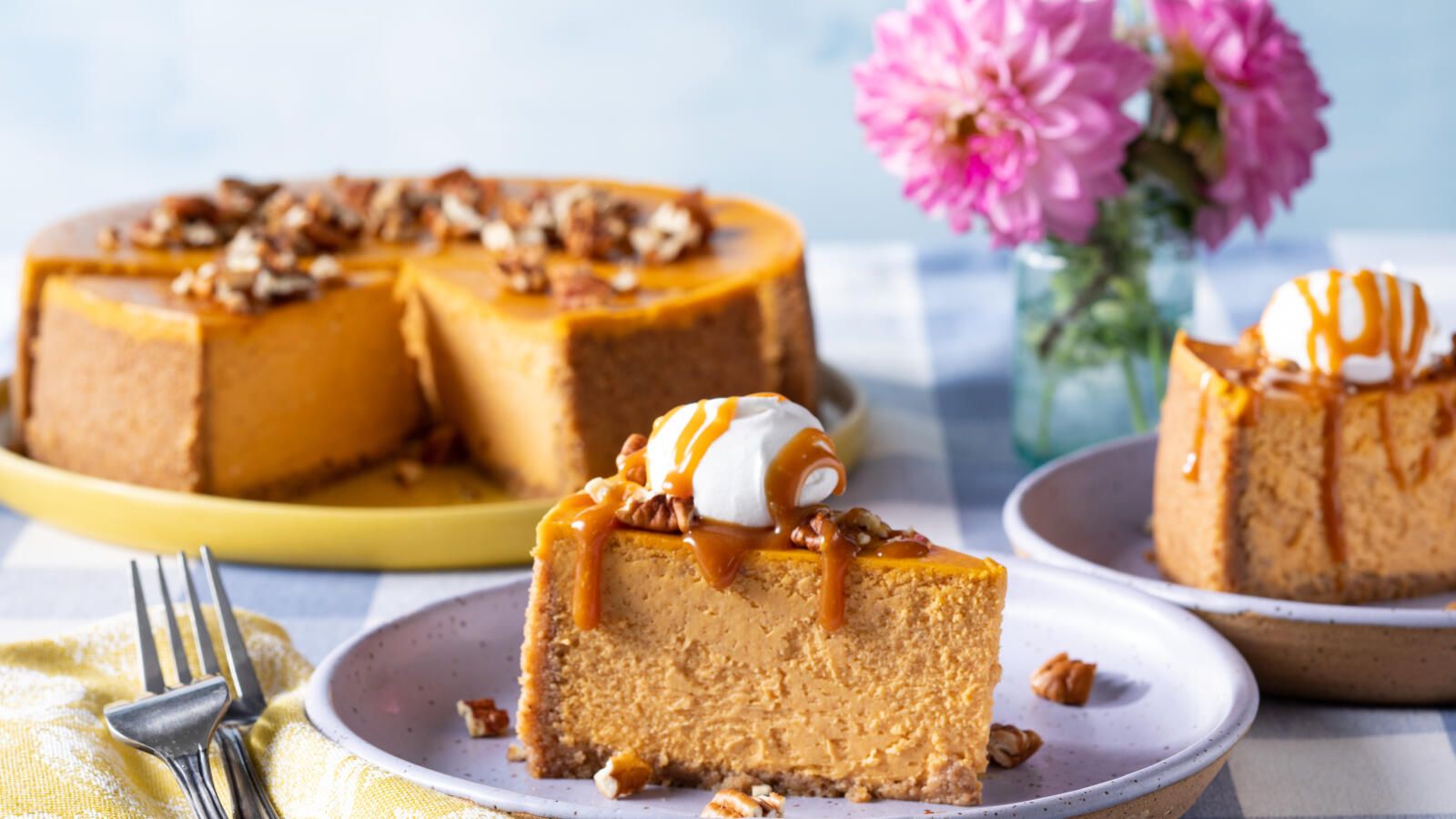 Best Pumpkin Cheesecake Recipe - How to Make Pumpkin Cheesecake