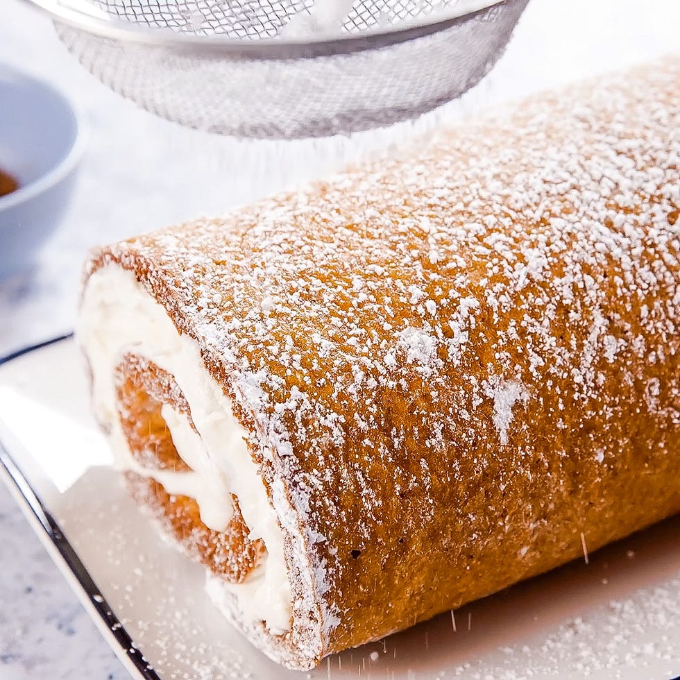pumpkin cheesecake roll