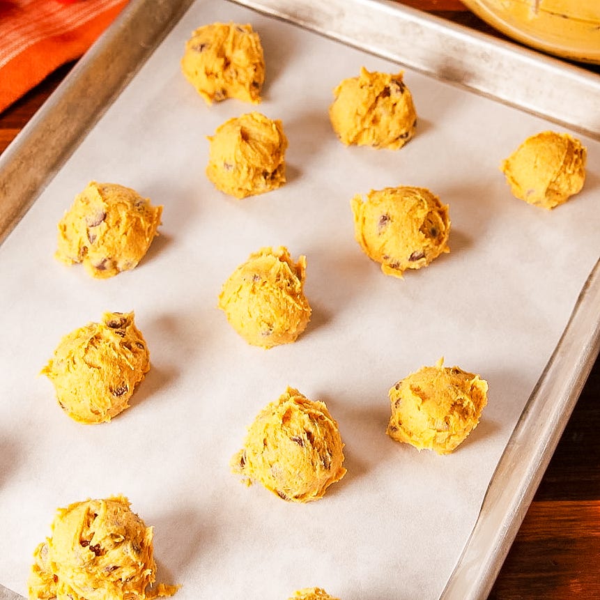 pumpkin chocolate chip cookies