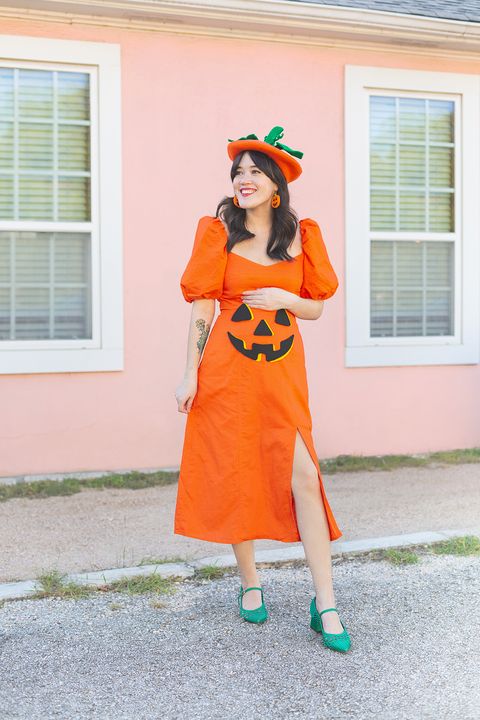 womens halloween costumes pumpkin