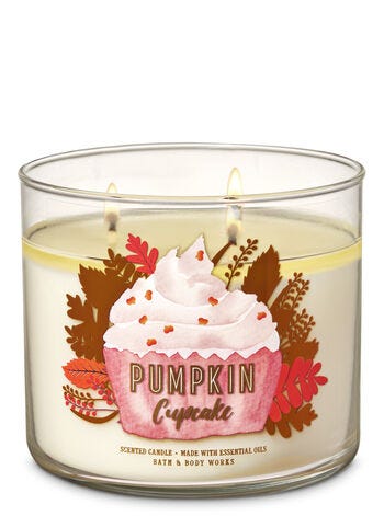 bath & body works fall candles