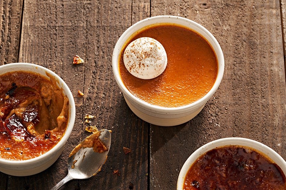 preview for Pumpkin Custard Gives You The Best Part Of Pumpkin Pie With Half The Effort