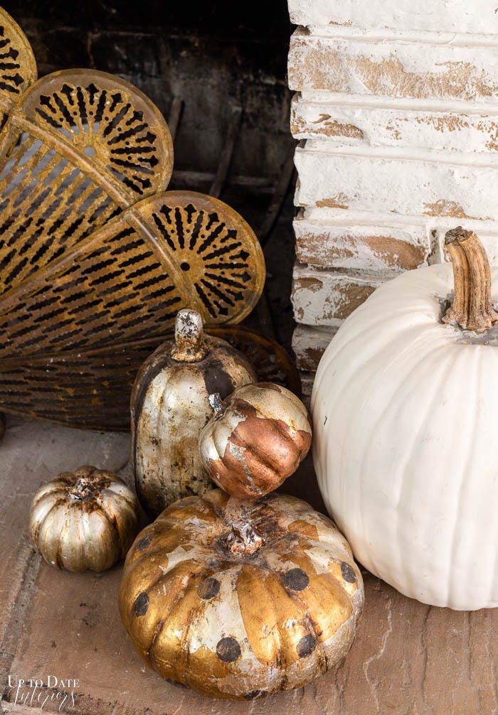 Pumpkin Decorating Ideas Gilded