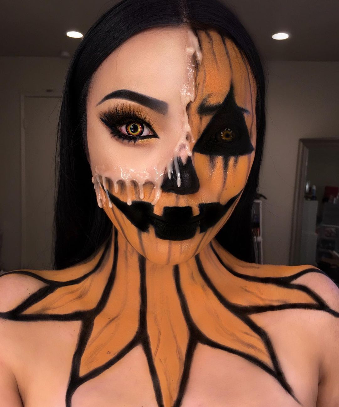diy sexy pumpkin costume