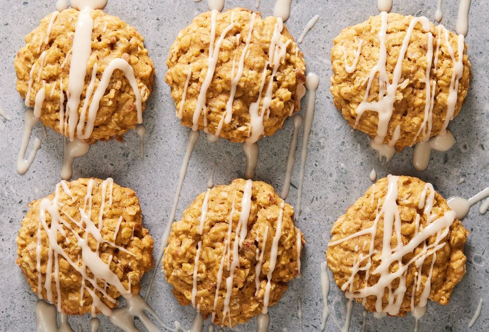 pumpkin oatmeal cookies