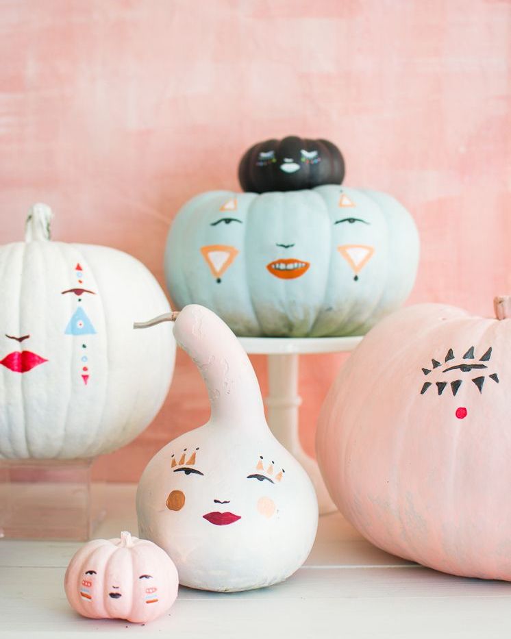 pumpkin painting ideas faces