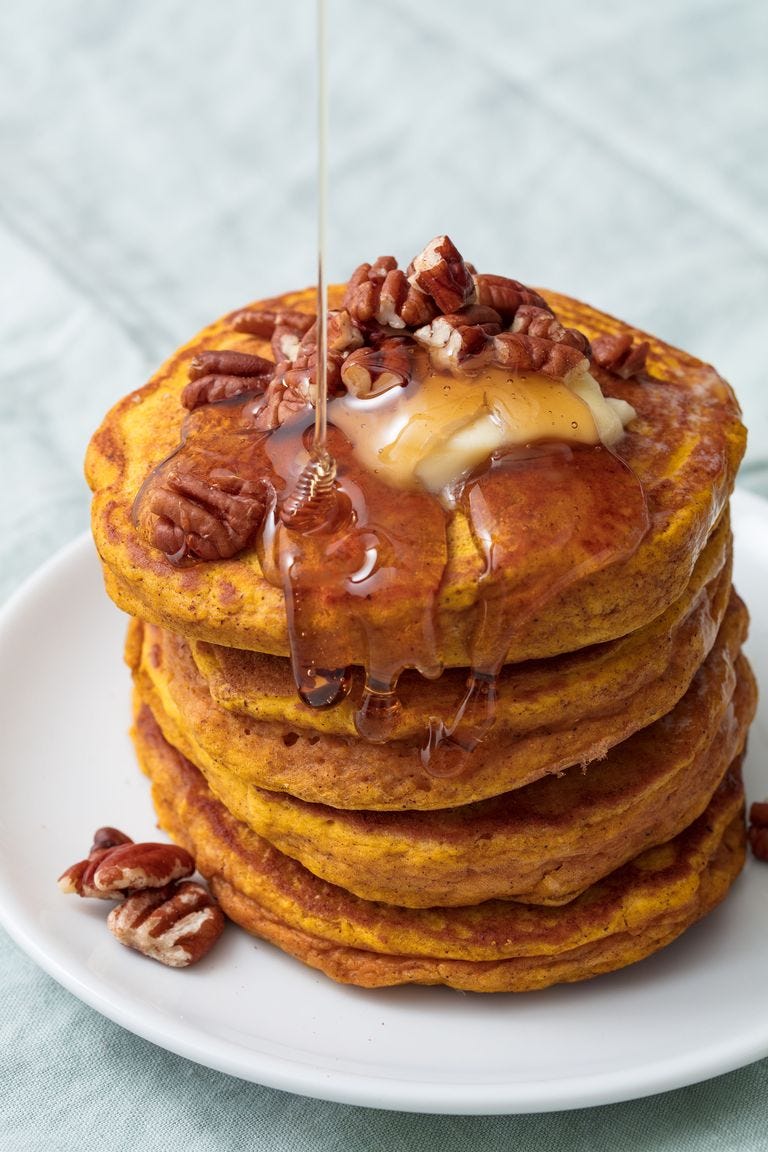 pumpkin spice pancakes