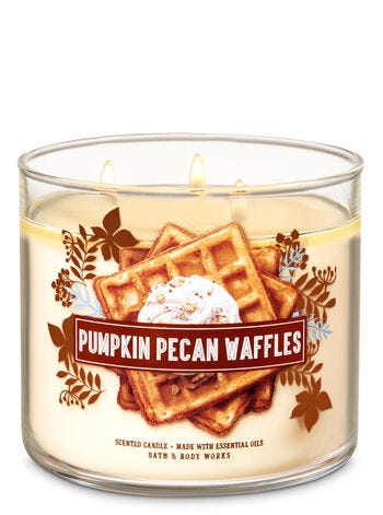 bath & body works fall candles