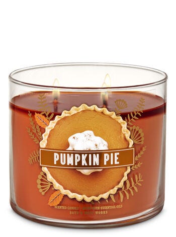 bath & body works fall candles