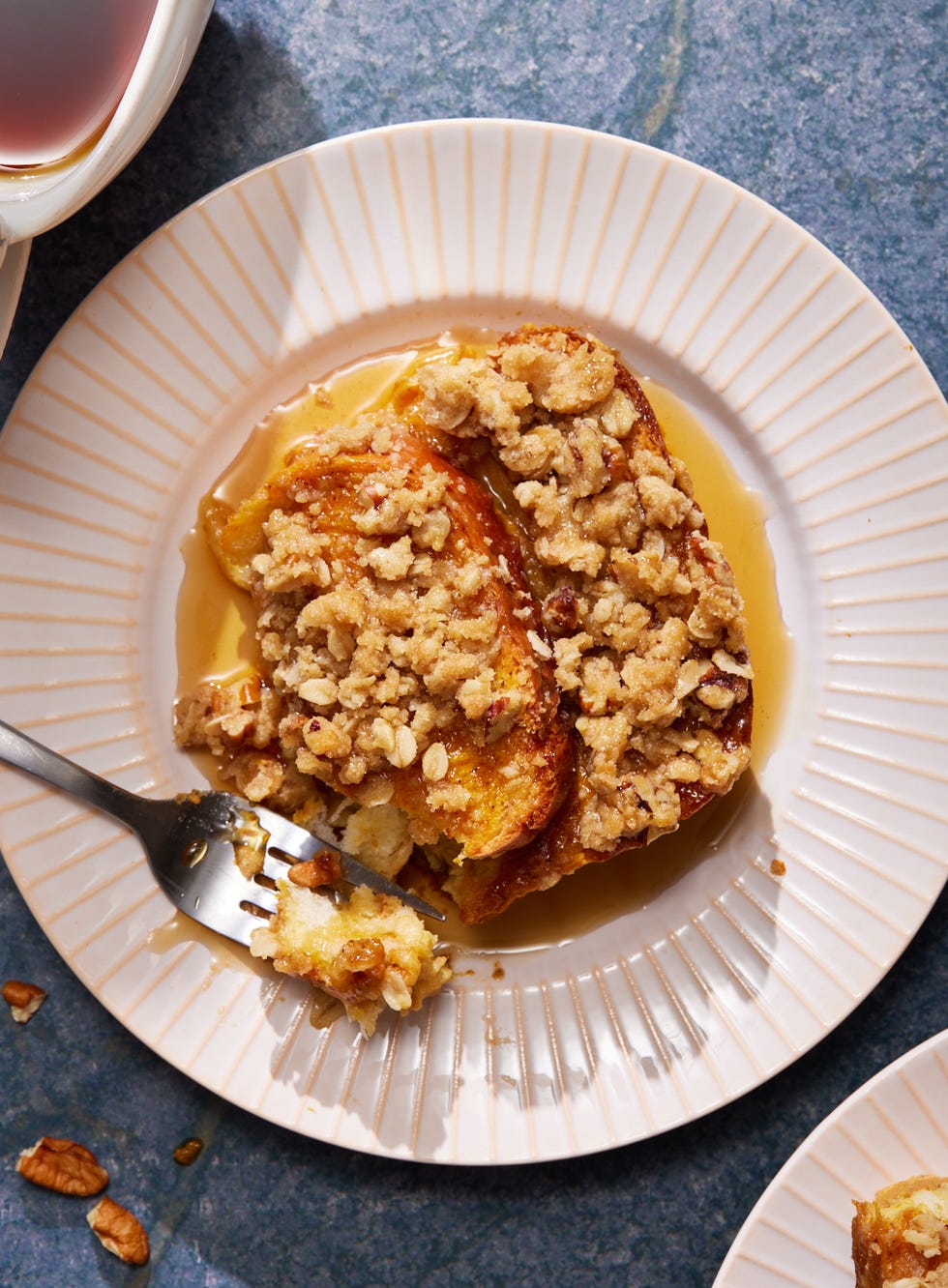 pumpkin pie french toast bake