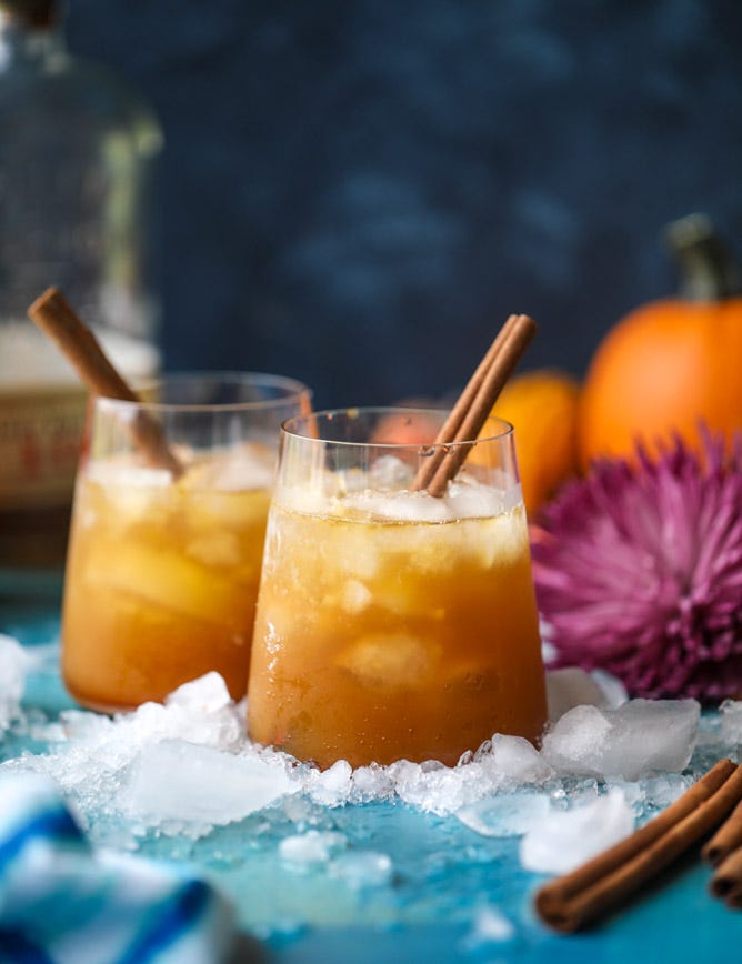 Spiked Caramel Pumpkin Cold Brew - Beautiful Eats & Things