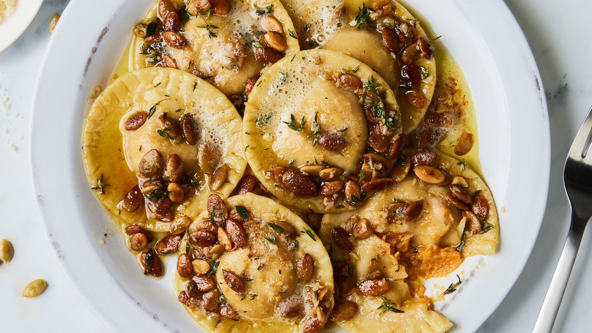 preview for Homemade Pumpkin Ravioli Couldn't Be More Fall If It Tried