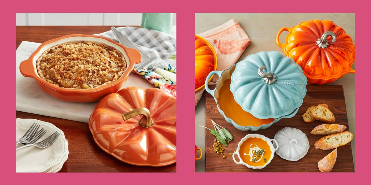 Le Creuset Cast Iron Pumpkin Casserole, Enameled, 4 Colors on Food52