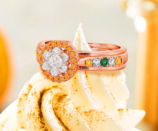 Would You Buy A Pumpkin Spice Latte Engagement Ring?