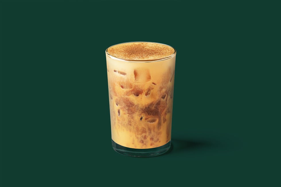 Starbucks Pumpkin Iced Macchiato