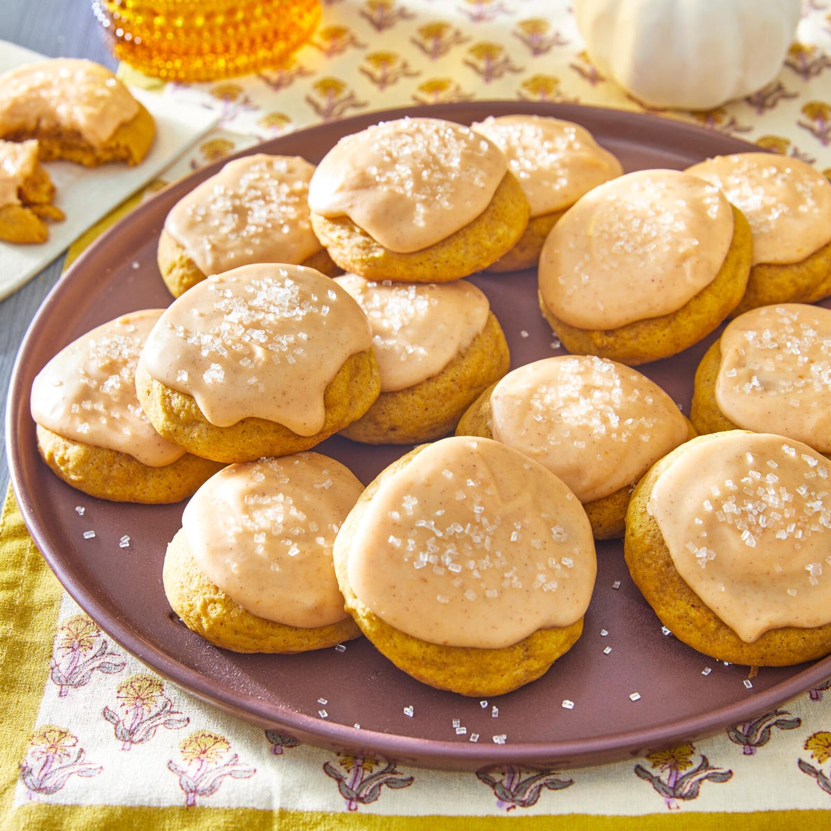 Pumpkin Sugar Cookies Recipe - How to Make Pumpkin Sugar Cookies