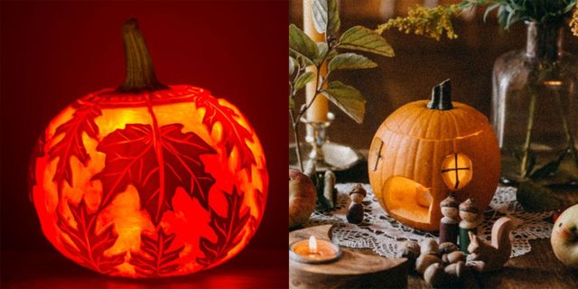 55 Easy Pumpkin Carving Ideas Halloween 2022 - Creative Pumpkin Designs