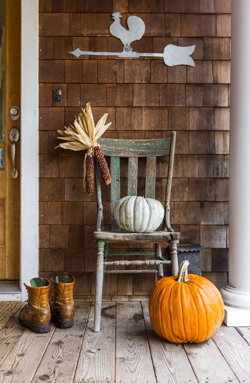 Fall Decor Goes Into the Woods