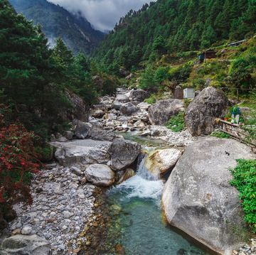 pure mountain river