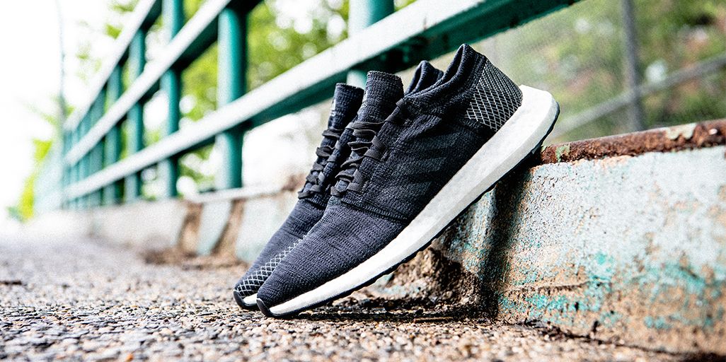 Adidas pure boost go mens black best sale