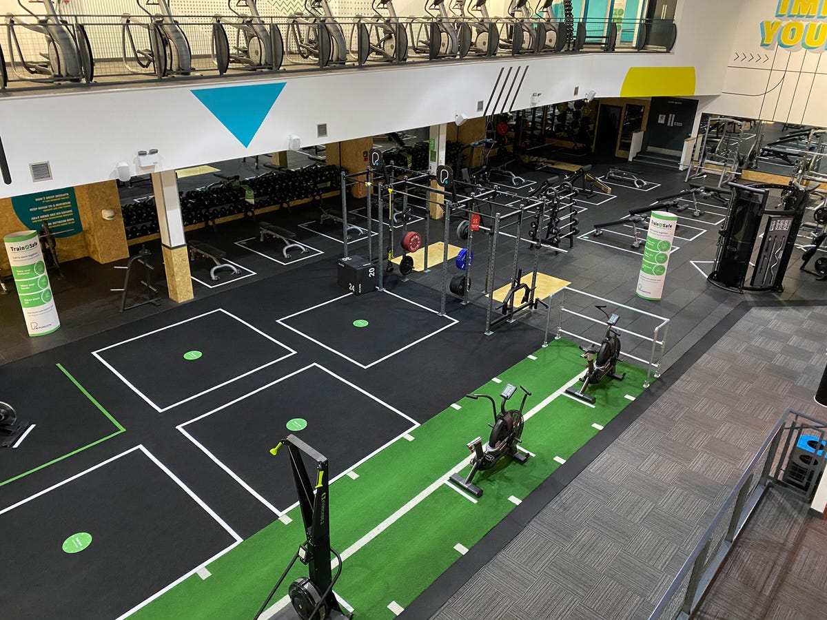 New Images Show What PureGym Will Look like When It Reopens after Covid-19  Lockdown