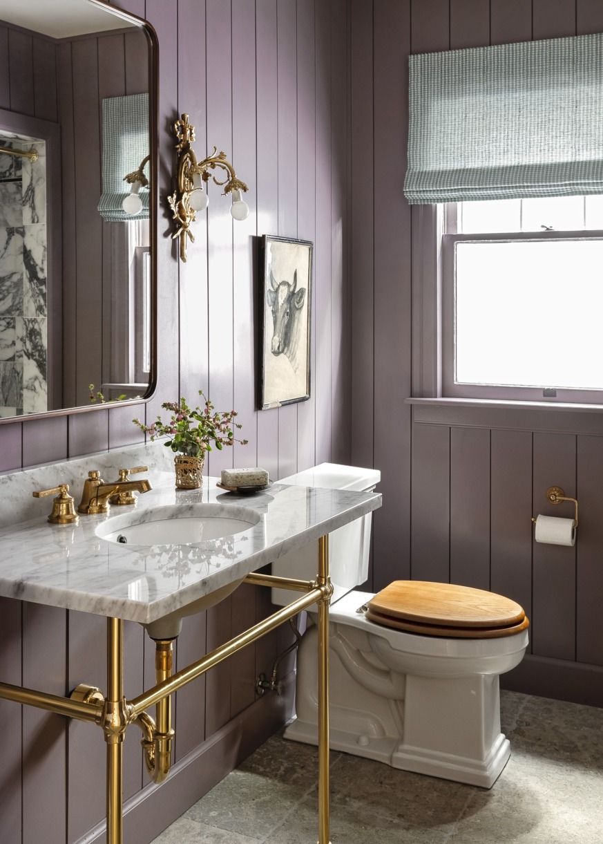 purple bathroom paint colors small rooms