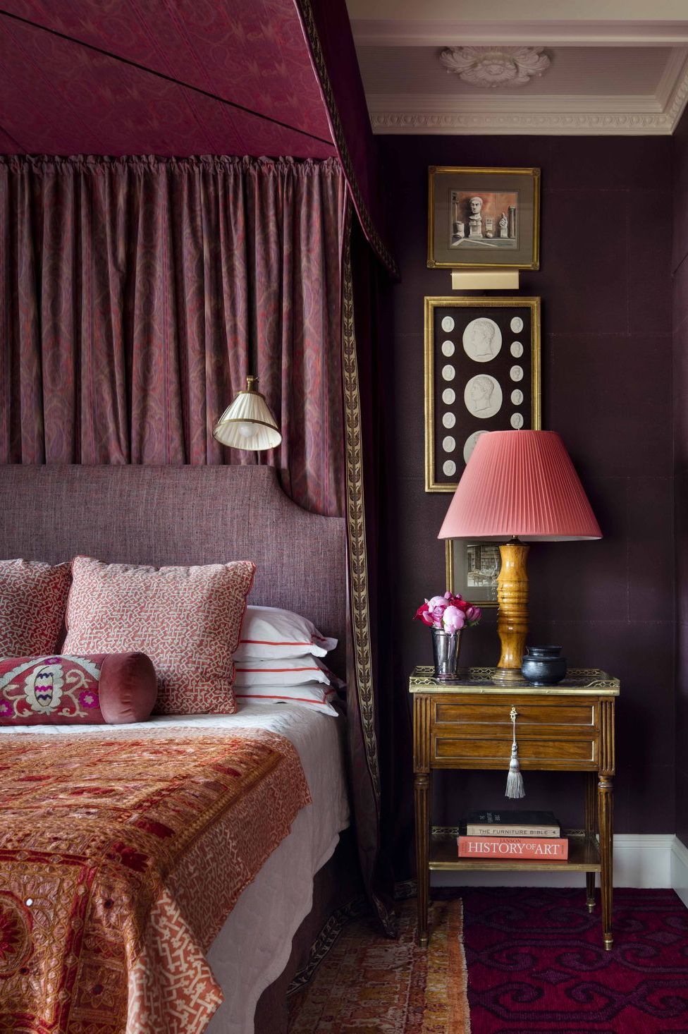 romantic purple bedrooms