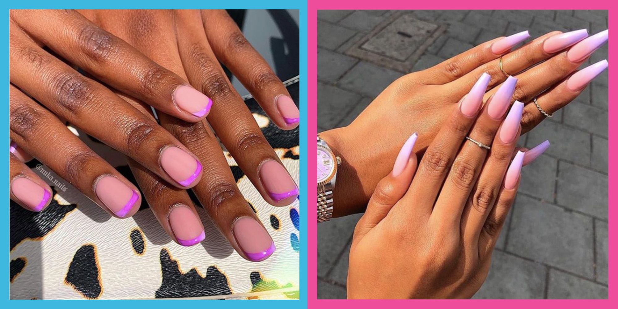 45+ Stunning Lilac & Lavender Nails To Copy This Year