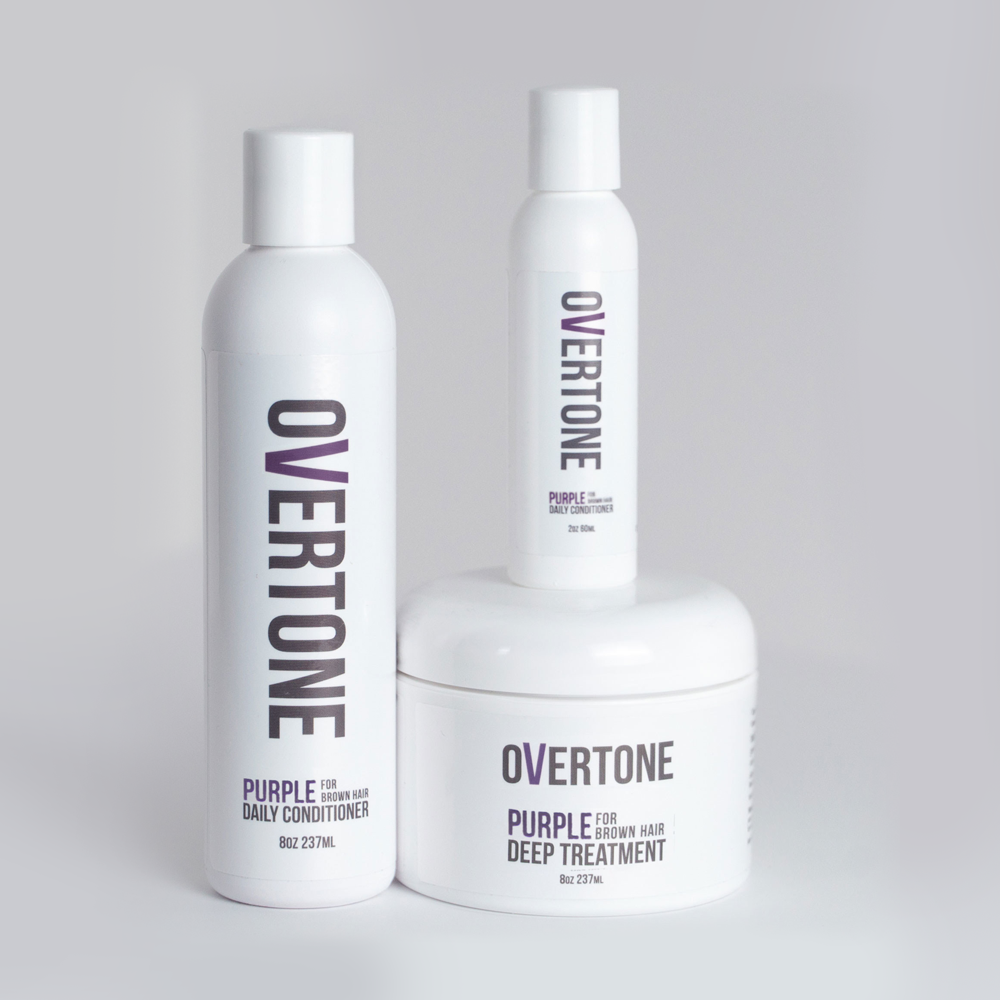 Does Overtone Haircare Actually Turn Brown Hair Purple?
