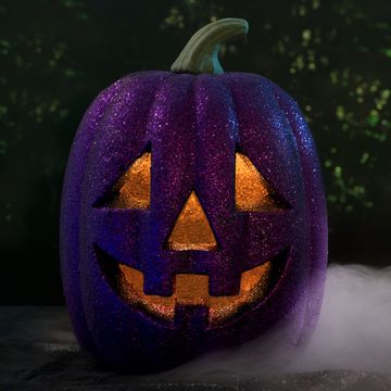 what do purple pumpkins mean this halloween