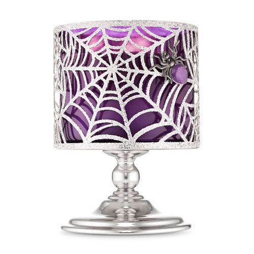 Bath & Body Works 2019 Purple Swirling popular Candle Pedestal