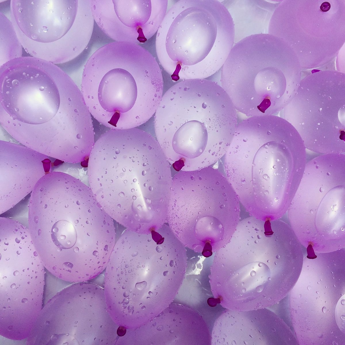 Purple Water Balloons
