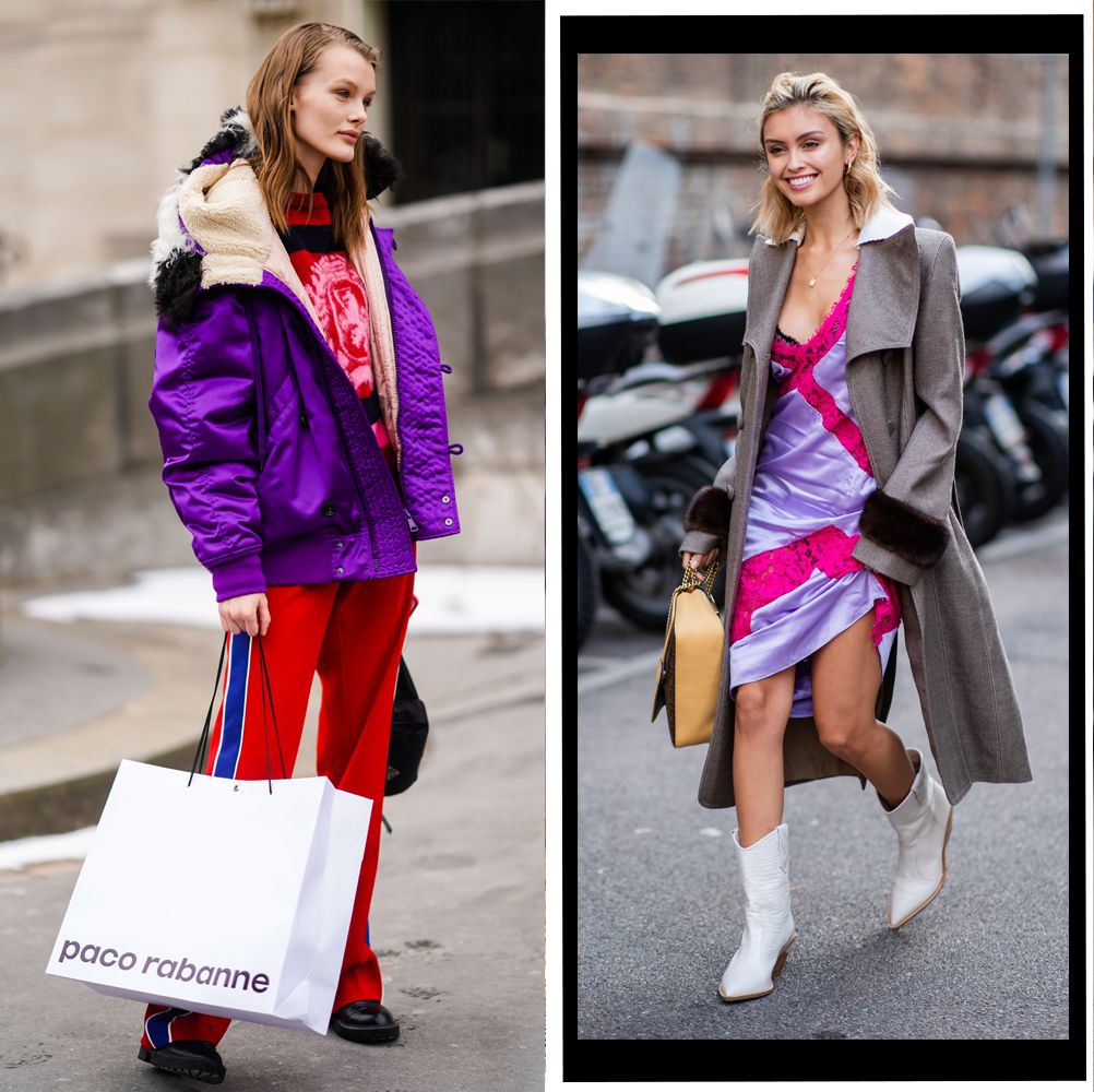 How to wear purple - purple outfits in every shade from lilac to violet