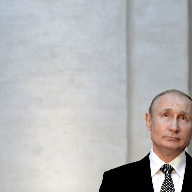 Russia's President Putin Makes A State Visit To Italy